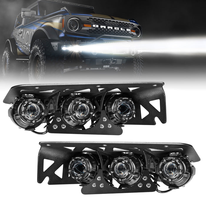 ORACLE Lighting Ford Bronco Off-road Laser and LED Fog Light Kit Installation
