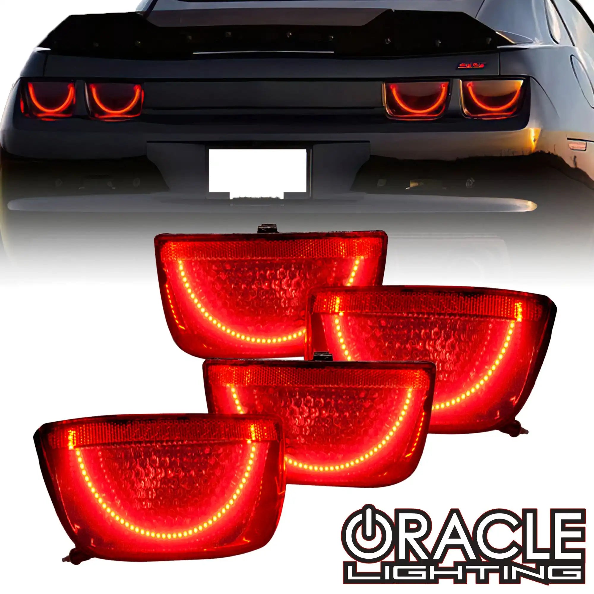 MBRO THUNDER TAIL LAMP KIT 2個セット 2010-2013 Camaro Afterburner Tail Light Halo Kit – ORACLE Lighting
