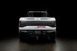 Rear view of white Ford Raptor with Flush Style LED Tail Lights installed