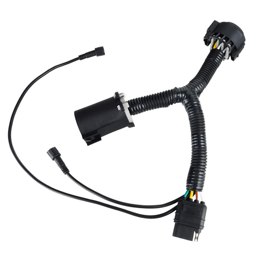 Product view of 7 Pin Trailer Wiring T-Harness Adapter Plug