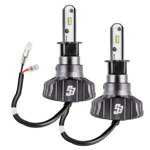 H3 S3 LED Light Bulb Conversion Kit (High Beam)