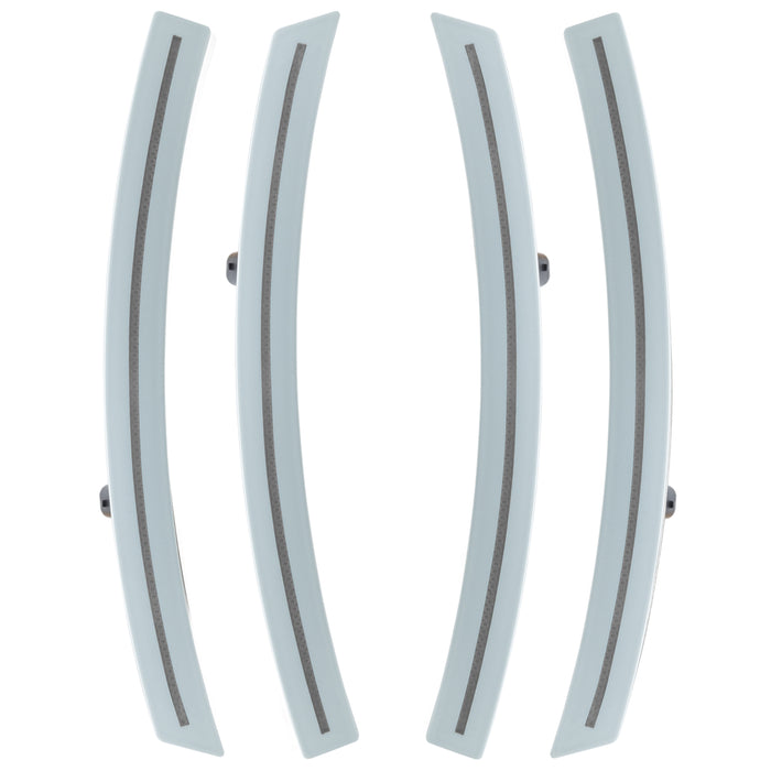 2014-2019 Chevrolet C7 Corvette Concept Sidemarker Set with white paint and clear lenses.