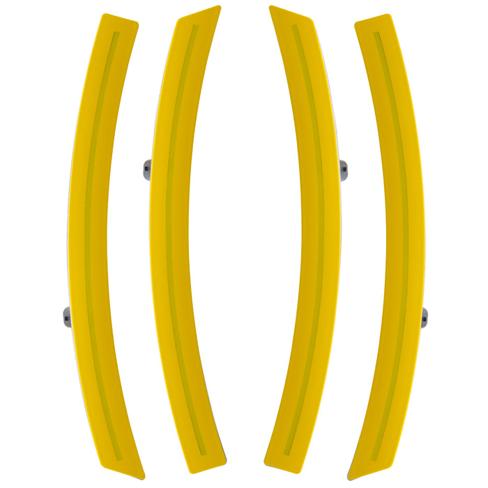 2014-2019 Chevrolet C7 Corvette Concept Sidemarker Set with yellow paint and ghost lenses.