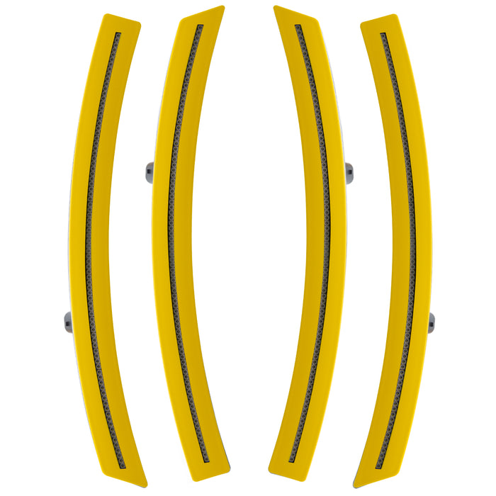 2014-2019 Chevrolet C7 Corvette Concept Sidemarker Set with yellow paint and tinted lenses.