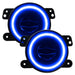 High Performance 20W LED Fog Lights with blue halo rings.