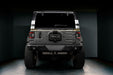 Rear view of a Jeep Wrangler JL with Flush Mount LED Tail Lights installed.