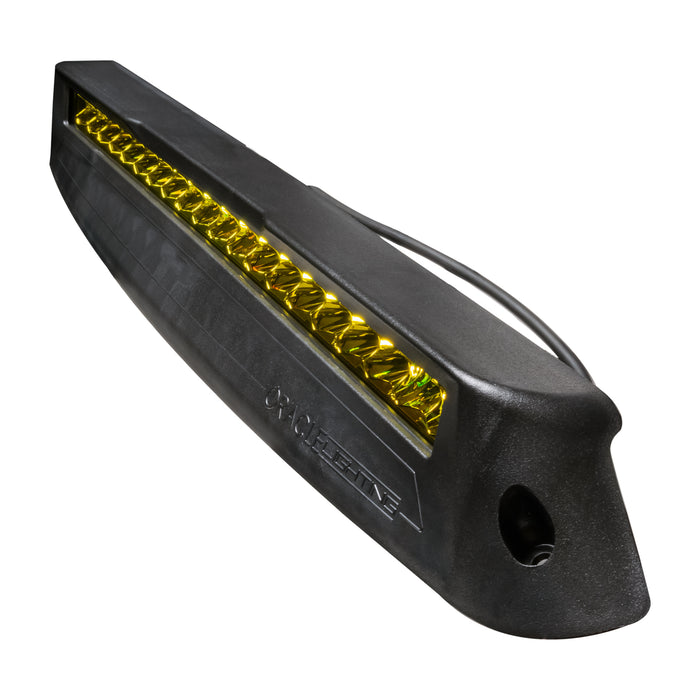 Side view of yellow LED TRX Light Bar