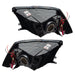 2009-2012 Dodge Ram Non-Sport Pre-Assembled Headlights - Black