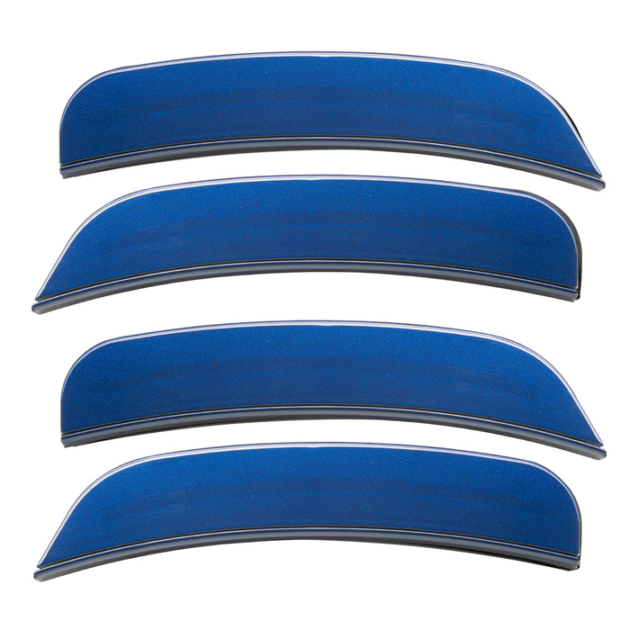 2015-2023 Dodge Charger Concept SMD Sidemarker Set with blue metallic paint and ghost lenses.