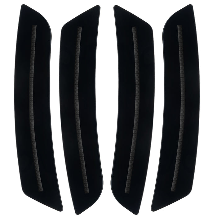 2016-2024 Chevrolet Camaro Concept SMD Sidemarker Set with black paint and tinted lenses.