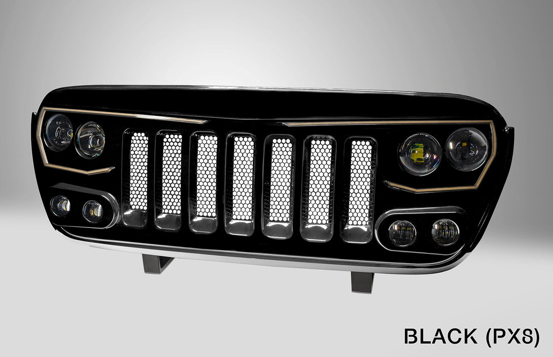 Black VECTOR Pro-Series LED Grill