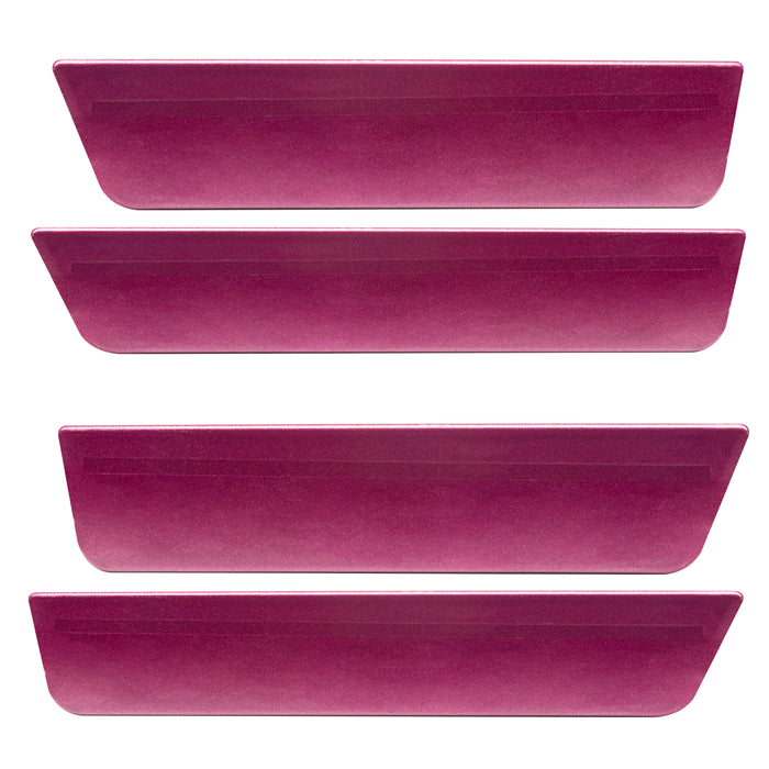 2008-2014 Dodge Challenger Concept Sidemarker Set with furious fuchsia pearl paint and ghost lens.