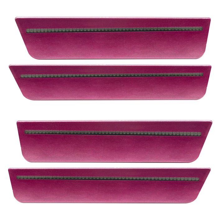 2008-2014 Dodge Challenger Concept Sidemarker Set with furious fuchsia pearl paint and tinted lens.