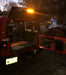 Red jeep with amber LED cargo light