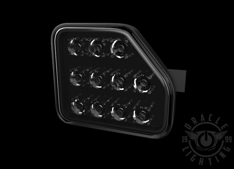 Rendering of Rear Bumper LED Reverse Lights for Jeep Wrangler JL