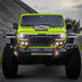 Front view of Jeep Wrangler JL with VECTOR Pro-Series LED Grill installed.