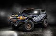 ORACLE Lighting wrapped Ford Bronco with multiple LED lighting products installed.
