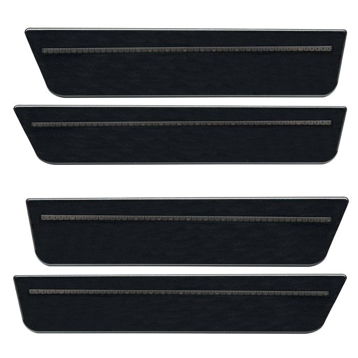 2008-2014 Dodge Challenger Concept Sidemarker Set with phantom black pearl paint and tinted lens.