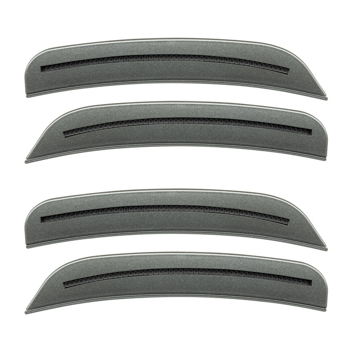 2015-2023 Dodge Charger Concept SMD Sidemarker Set with silver paint and tinted lenses.