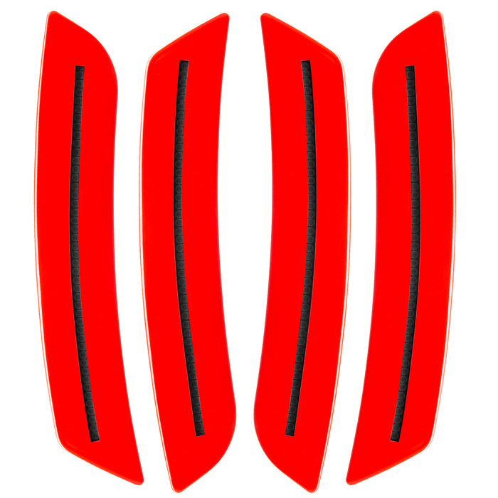 2016-2024 Chevrolet Camaro Concept SMD Sidemarker Set with red hot paint and tinted lenses.