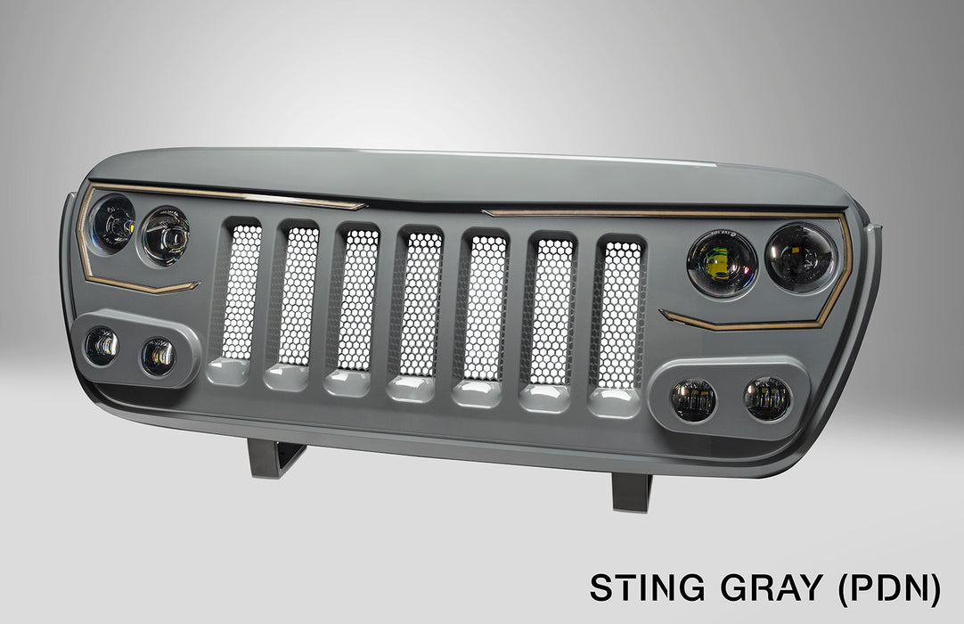 Sting Gray VECTOR Pro-Series LED Grill