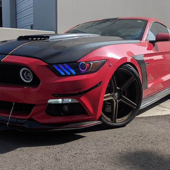 Oracle Lighting Debuts New Pre-Assembled ColorSHIFT Headlights for 2015-17 Ford Mustangs