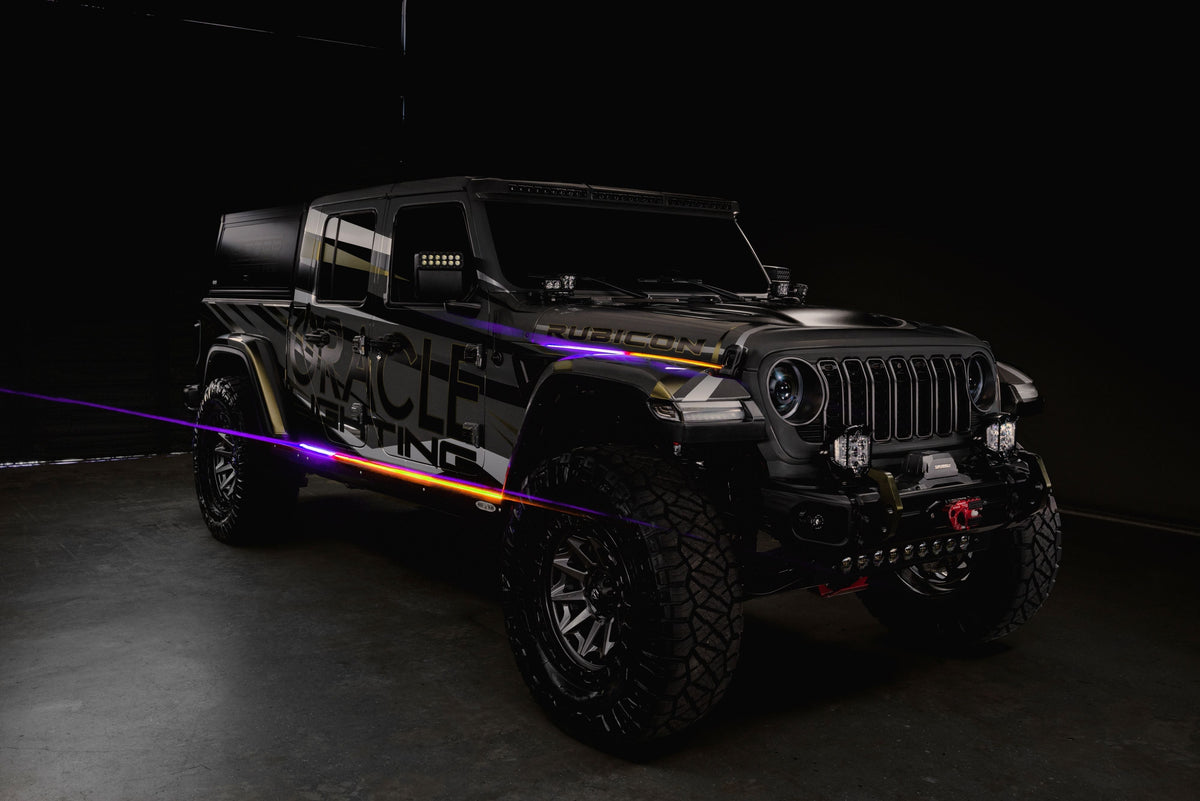 Light the Gaps: Introducing the ORACLE Dynamic ColorSHIFT Exterior LED Panel Gap Kit