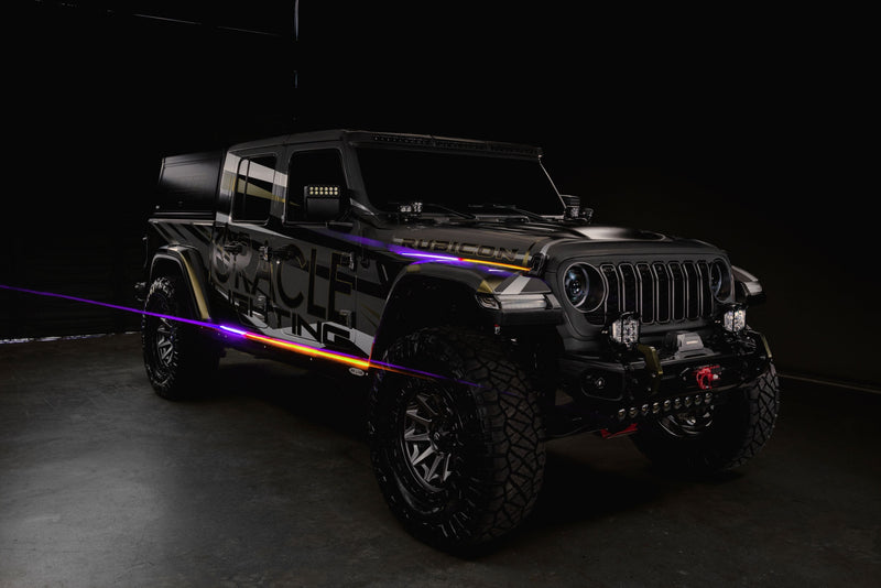 Light the Gaps: Introducing the ORACLE Dynamic ColorSHIFT Exterior LED Panel Gap Kit