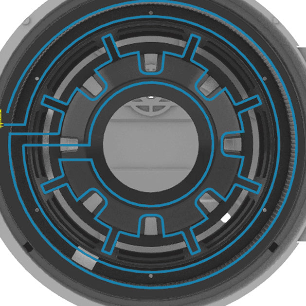 NEW! Oculus™ Bi-LED Projector Headlights for 2021+ Ford Bronco - Heated Lens