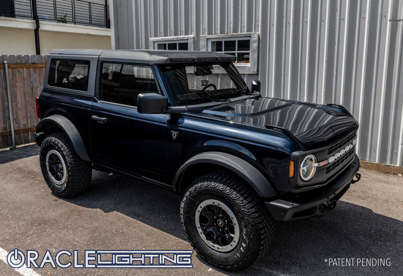 ORACLE Lighting Integrated Windshield Roof LED Light Bar System for 2021+ Ford Bronco