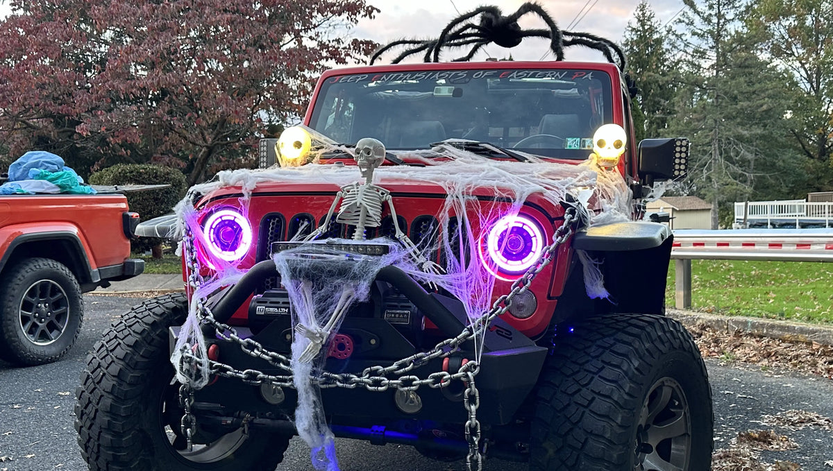 Light Up the Night: Creative Halloween Lighting Ideas for Your Vehicle