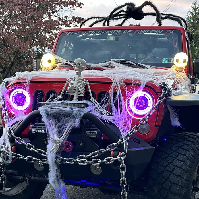 Light Up the Night: Creative Halloween Lighting Ideas for Your Vehicle
