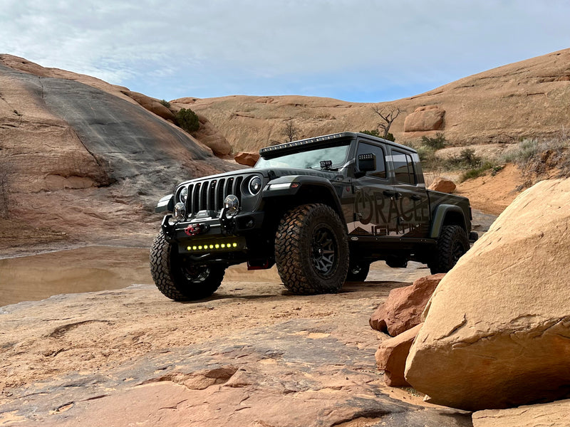 Upgrade Your Jeep Wrangler JL or Gladiator JT with ORACLE Lighting’s Skid Plate and High-Powered LED Lighting!