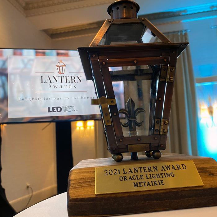 ORACLE Lighting Wins 2021 Louisiana Lantern Award for Manufacturing Excellence