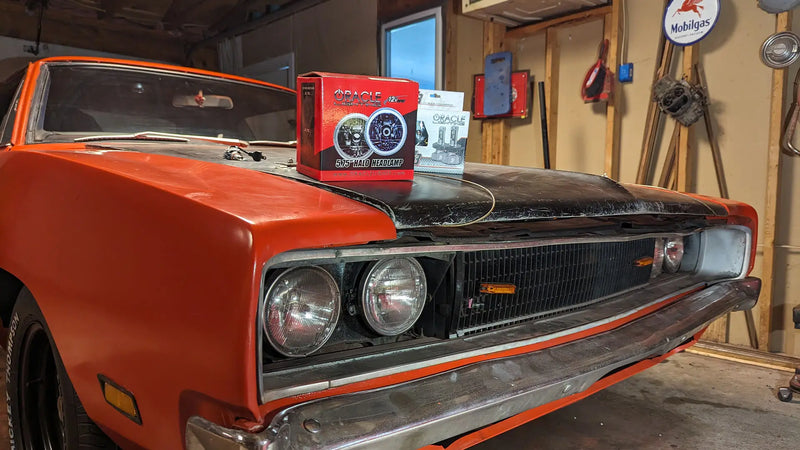 ORACLE LED’s Headlight Conversion featured on TheDrive.com