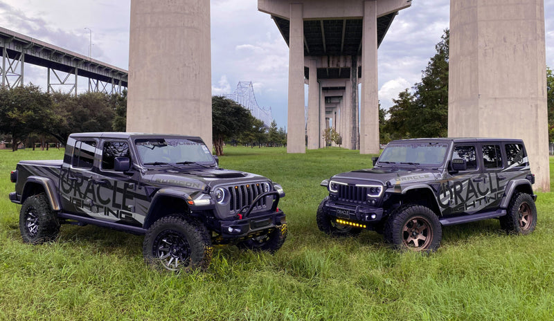 Oracle Lighting Unveils New Jeep Wrangler & Gladiator Demo Vehicles