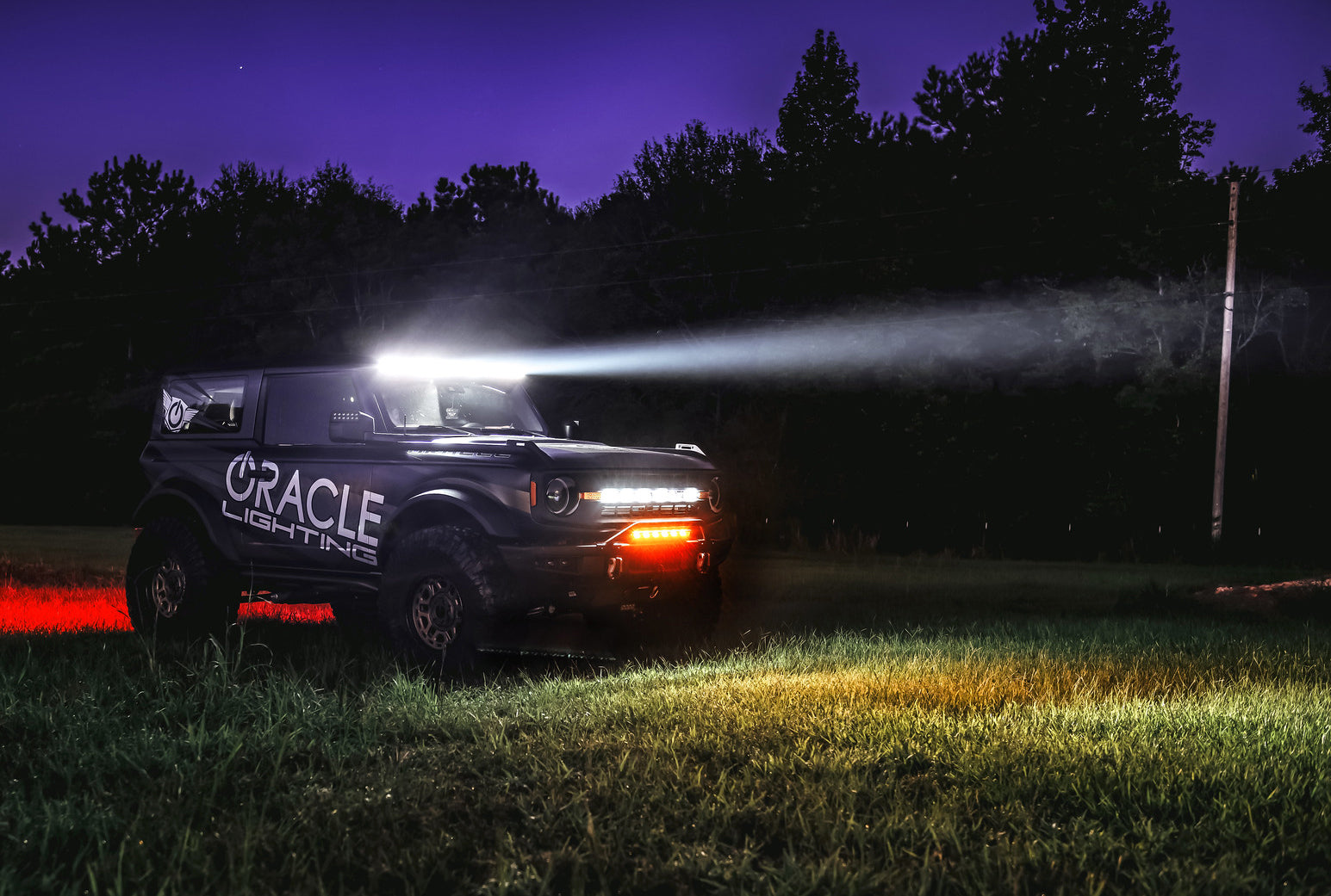 Oracle Lighting Introduces Unique Integrated Roof LED Light Bar System for the New Ford Bronco at 2022 SEMA Show