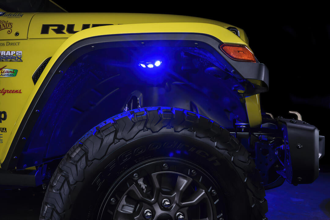 Oracle Lighting Announces New ColorShift®  Underbody Wheel Rock Light Kit; Now Shipping