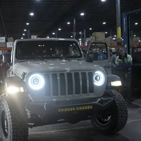 Oracle Lighting Oculus Headlights Shine Bright on TrailBuilt Off-Road's Special Build