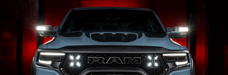 FIRST LOOK: LED Side-Mirror "Ditch Lights" for the Ram DT 1500 and TRX