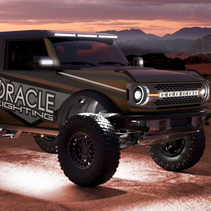 Ford Bronco Illuminated Grill Badges Can Personalize Your Ride, So Try Our Ford Bronco Grill Lights