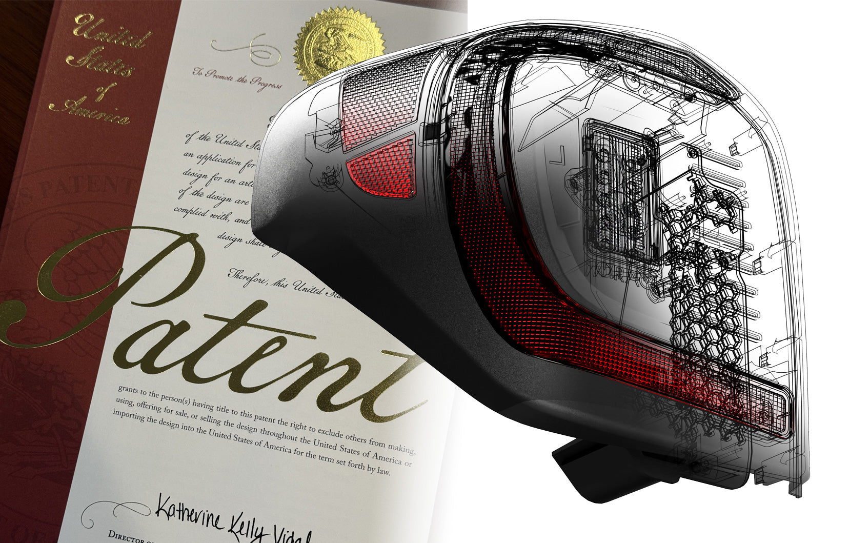 ORACLE Lighting Granted U.S. Patent  for LED Tail Light Design for Toyota 4Runner