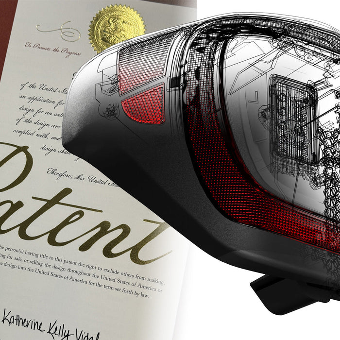 ORACLE Lighting Granted U.S. Patent  for LED Tail Light Design for Toyota 4Runner