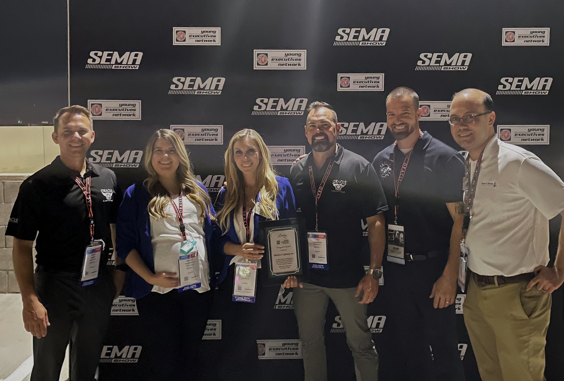 Oracle Lighting Wins 2021 SEMA YEN Vanguard Award