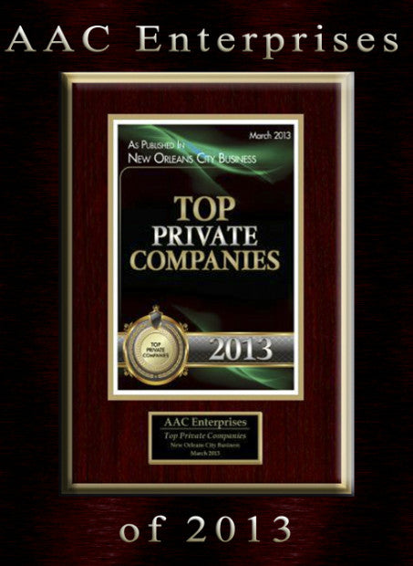 Top Private Companies New Orleans 2013