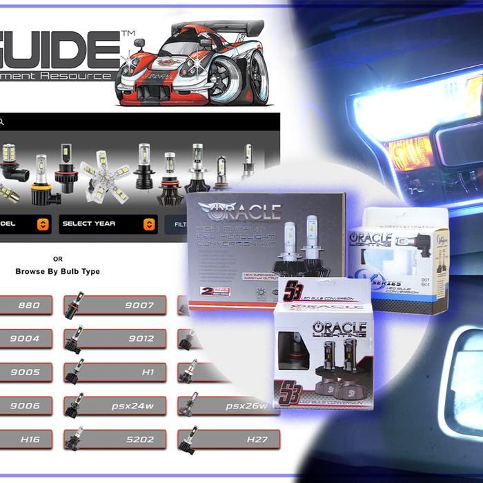 Introducing The Bulb Guide: An Easy-to-Use Bulb Finder from ORACLE Lighting