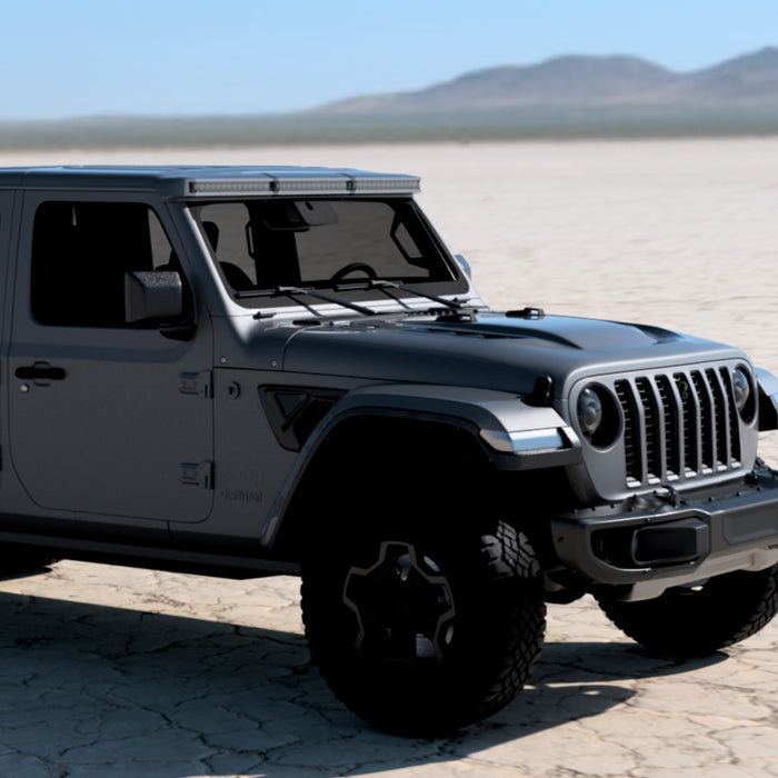 FIRST LOOK: Integrated Roof Mounted Light Bar for Jeep Wrangler JL and Gladiator JT