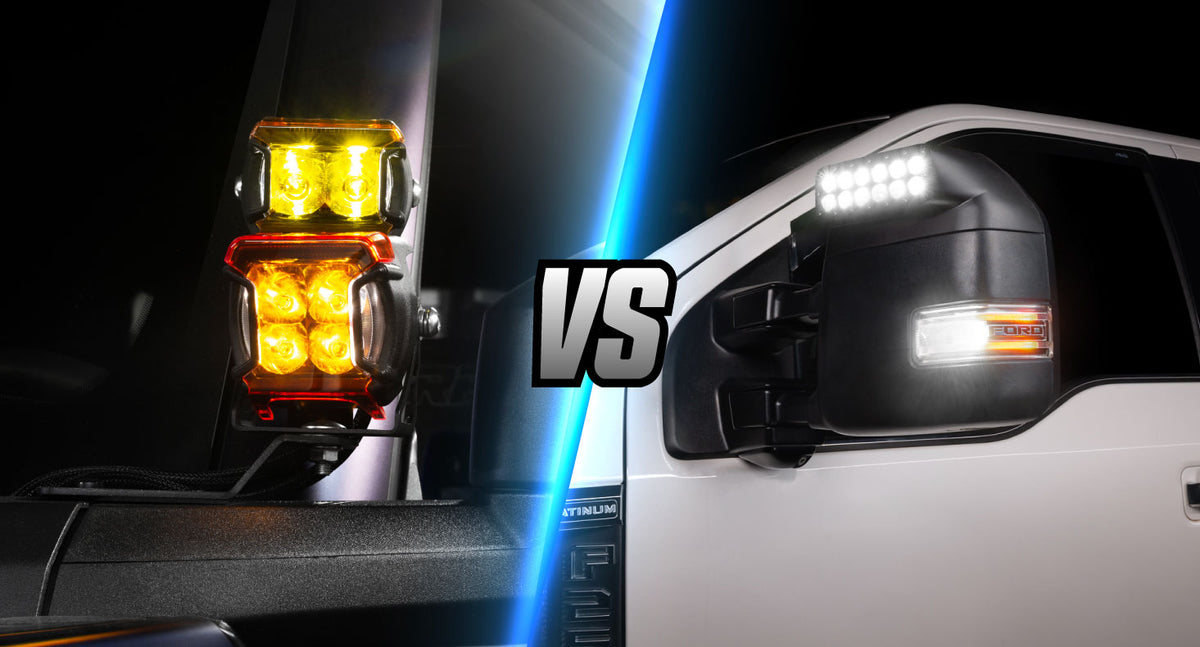 Mirror Ditch Lights vs. Pod Lights - Finding Your Perfect Fit