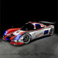 Three quarters view of an Ultima GTR.