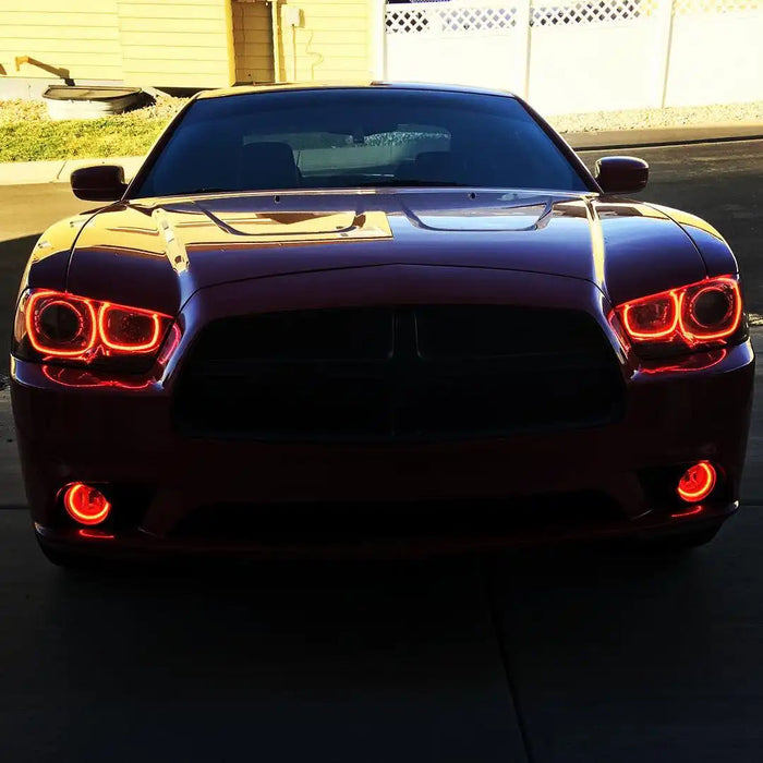 ORACLE Lighting 2011-2014 Dodge Charger LED Headlight Halo Kit ORACLE Lighting 2011-2014 Dodge Charger LED Headlight Halo Kit